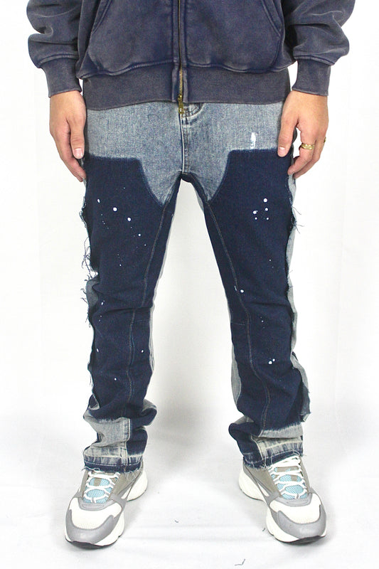 Blue Flared Jeans