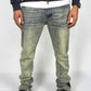 Bleach Zip Denim