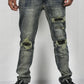 Camo Patch Jeans