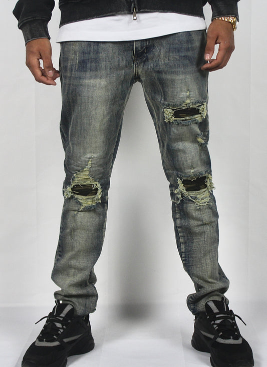 Camo Patch Jeans